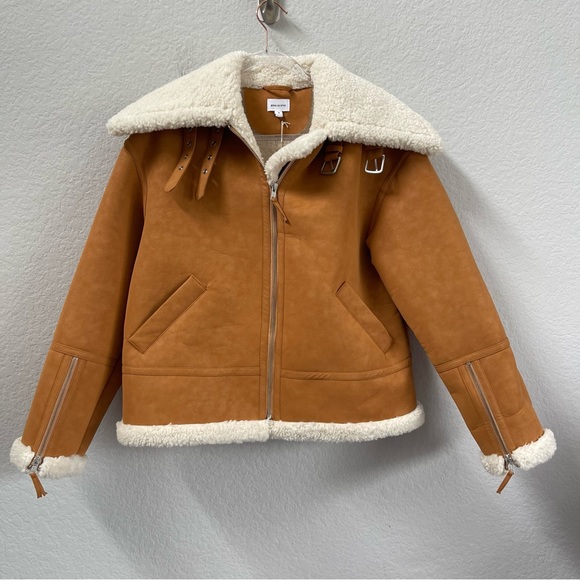 Song of Style Luco Jacket Faux Fur Size Medium - Picture 3 of 7